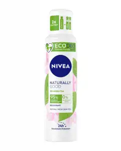 NIVEA - Desodorante En Spray Naturally Good Té Verde Ecodeo