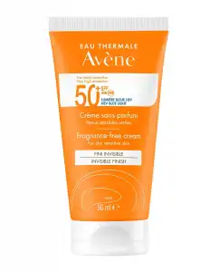 Avène - Crema Solar SPF50+ Sin Perfume 50 Ml Eau Thermale