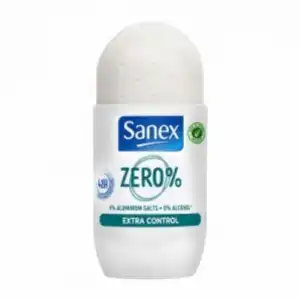 Sanex Desodorante Sanex Roll On Zero Extra Control, 50 ml