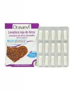 Drasanvi - 30 Cápsulas Levadura Roja Arroz (2,9Mg Monacolina K)