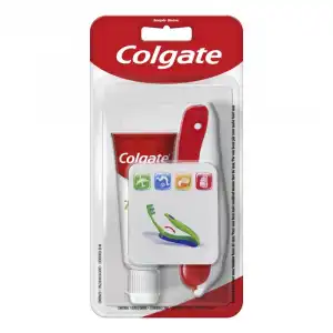 Kit de viaje portátil cepillo + pasta de dientes 20ml