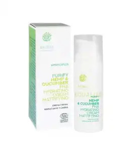 Naobay - Crema hidratante y matificante Purify Hemp and Cucumber