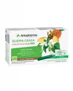 Arkopharma - 20 Ampollas Arkofluido® Quemagrasa BIO