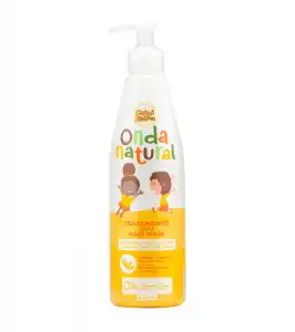 Onda Natural - Mascarilla capilar nutritiva y desenredante para niños - Cabello afro o rizado