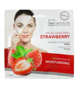 IDC Institute - Mascarilla con fresa - Nutritiva e hidratante