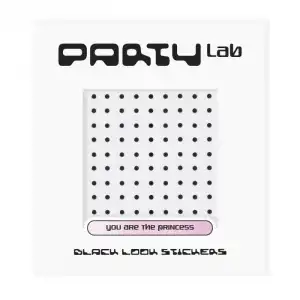 ¡20% DTO! Party Lab Black Looks Stickers