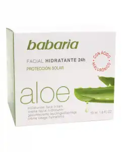 Babaria - Crema Facial Hidratante Aloe Vera
