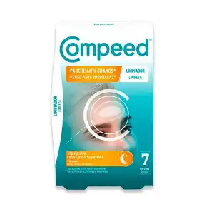 Compeed - Parches Anti-granos Limpiador Triple Acción Día 7 Uds