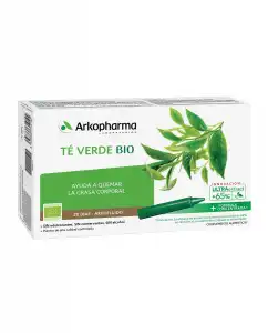 Arkopharma - 20 Ampollas Arkofluido Té Verde Bio