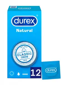 Durex - 12 Preservativos Natural Comfort