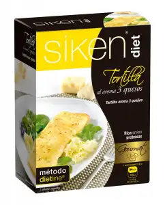 Siken® - Tortilla Al Aroma 3 Quesos 7 Sobres Diet