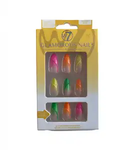 W7 - Uñas postizas Glamorous Nails - Catching Rays