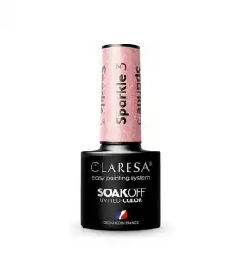 Claresa - Esmalte semipermanente Soak off - 03: Sparkle