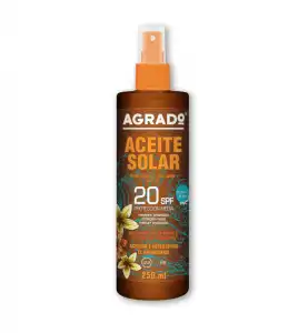 Agrado - Aceite acelerador del bronceado SPF20