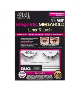 Ardell - Kit pestañas postizas y delineador Magnetic Megahold Liner & Lash - 110