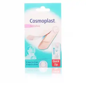 Cosmoplast apósitos sensitive quick-zip 20 u