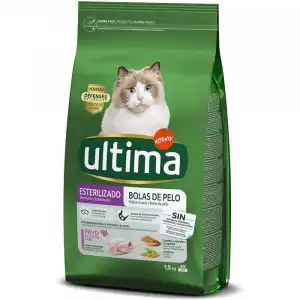 Ultima Esterilizado Bolas de Pelo 1500 gr