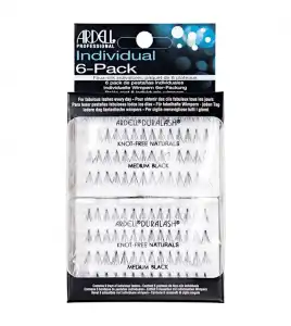 Ardell - Pack de pestañas postizas Individuales Duralash - Knot-free Naturals: Medium Black