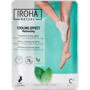 Iroha Nature Calcetines Mascarilla Efecto Frío con Menta , 16 gr