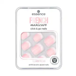 French Manicure Click & Go Nails 01 Classic French