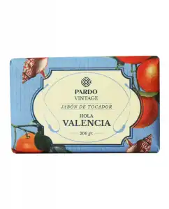 PARDO VINTAGE - Jabón De Tocador Hola Valencia