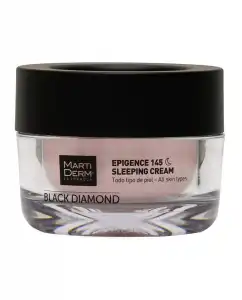 MartiDerm - Crema De Noche Antiedad Epigence 145 Sleeping Cream Black Diamond