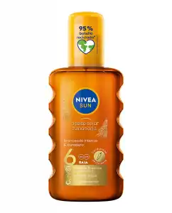NIVEA - Aceite Solar En Spray Zanahoria SPF 6 Sun