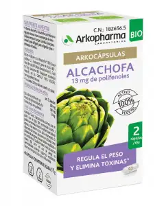 Arkopharma - 40 Cápsulas Alcachofa Bio