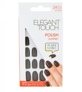 Elegant Touch - Uñas Postizas Polish - Garnet