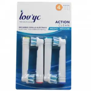 Lov&apos; yc Action Clean Medio Und. Recambio Eléctrico 4 Unidades