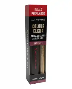 Max Factor - Pack Colour Elixir Matte + Lip Liner