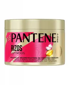 Pantene - Mascarilla Capilar Keratina Rizos Definidos Pro-V