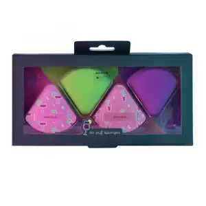 ¡37% DTO! Yummy Set de 4 Esponjas Air Puff