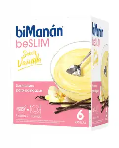 BiManán® - Natillas Vainilla Menú Sustitutivo Bimanán