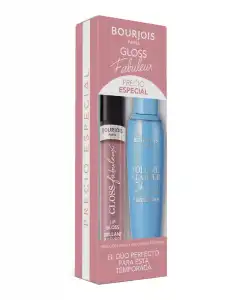 Bourjois - Brillo De Labios Gloss Fabuleux Mascara Volumen Glamour Waterproof