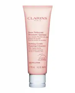 Clarins - Desmaquillante Limpiador Doux Nettoyant Moussant Apaisant 125 Ml