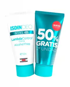 Isdin - Duplo Desodorante Crema Lambda Control