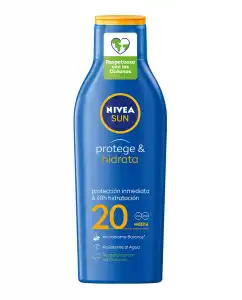 NIVEA - Leche Solar Protege & Hidrata SPF 20 Sun