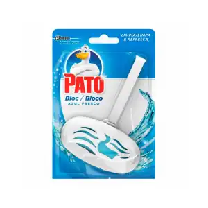 Pato Bloc Azul 1 und Colgador WC