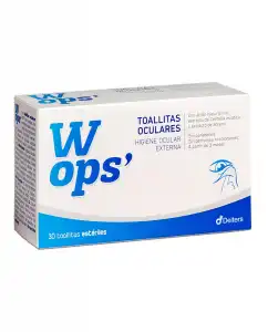 Wops - 30 Toallitas Oculares Estériles