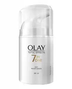 Olay - Crema Hidratante Anti-Edad 7 En 1 Total Effects SPF 30  