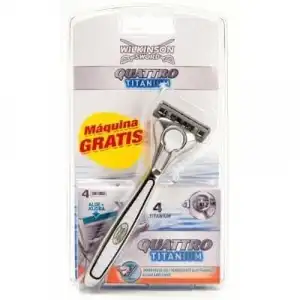 Wilkinson Quattro Titanium 1 und Pack