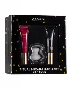 Atashi - Pack Ritual Mirada Radiante Dúo Contorno de Ojos Antiedad Antioxidante Atashi.