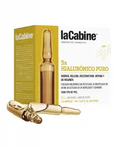 LA CABINE - Ampollas 5x Hialurónico Puro 10 X 2 Ml