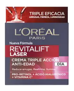 L'Oréal Paris - Crema De Día Antiedad Intensiva Revitalift Láser