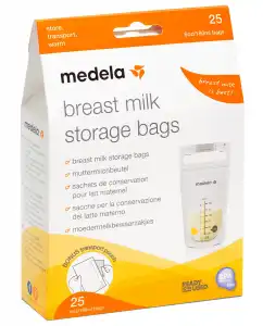 Medela - 25 Bolsas Para Leche Materna