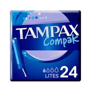 Tampax Compak Lites 24