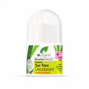 Dr. Organic Desodorante Árbol de Té Antiséptico, 50 ml