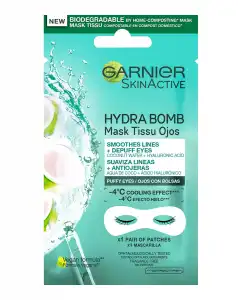 Garnier - Mascarilla Contorno De Ojos Skin Active Mask