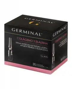 Germinal - 30 Ampollas Colágeno y Elastina Acción Profunda Germinal.